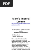 Islam's Imperial Dreams