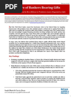 Beware of Bankers Bearing Gifts