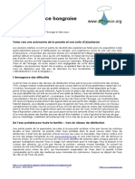 Une Expérience Hongroise - La Gestion Intégrée Du Sol, de L'énergie Et Des Eaux (Joseph Országh)