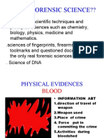 WHT Is Forensic Science??