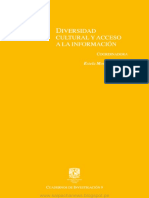 Diversidad Cultural y Acceso A La Información