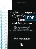 Alec Buchanan-Psychiatric Aspects of Justification, Excuse and Mitigation in Anglo-American Criminal Law (Forensic Focus, 17) (2000)