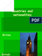 Countries and Nationals