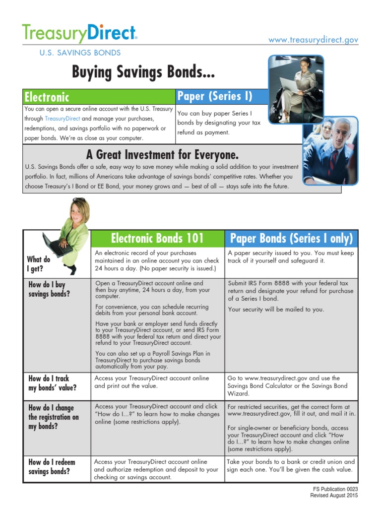 Buying Savings Bonds... : Electronic | PDF | United States Treasury ...