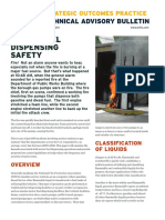 Motor Fuel Dispensing Safety Technical Advisory Bulletin