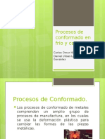 Procesos de Conformado