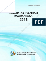 Kecamatan Pelaihari Dalam Angka 2015