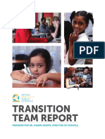 Transition Team Report