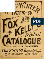 (1888) Fox and Kelly's Fashion Catalogue Illustrated: FaLL & Winter 1888-89
