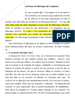 Cómo Efectivizar El Liderazgo de La Iglesia