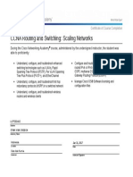 CCNA Routing and Switching Scaling Networks