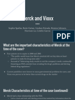 Merck and Vioxx
