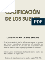 Clasisficación de Suelos