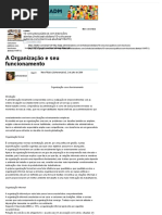 A Organização e Seu Funcionamento - Artigos - Tecnologia - Administradores
