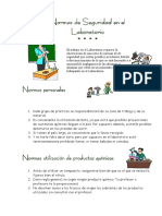 Normas de Seguridad en El Laboratorio