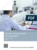 House Control with Touch Panel LOGO! Set 10