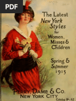 (1915) The Latest New York Styles For Women & Misses (Catalogue)