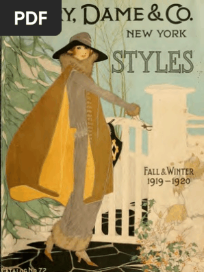 (1919) New York Styles: Fall and Winter 1919 (Catalogue)