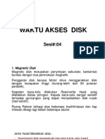 So-Pertemuan4 - Waktu Akses Disk - 4sks