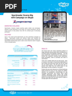 Skype Sportsmaster CaseStudy GA