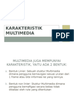 Karakteristik Multimedia