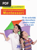 Activitati Pe Anotimpuri Dupa Metoda Pedagogica Montessori - Brigitte Ekert