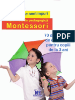 Activitati Pe Anotimpuri Dupa Metoda Pedagogica Montessori - Brigitte Ekert