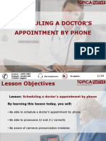 25.01 .2016 PIELE Slide Scheduling A Doctors Appointment Giangvl