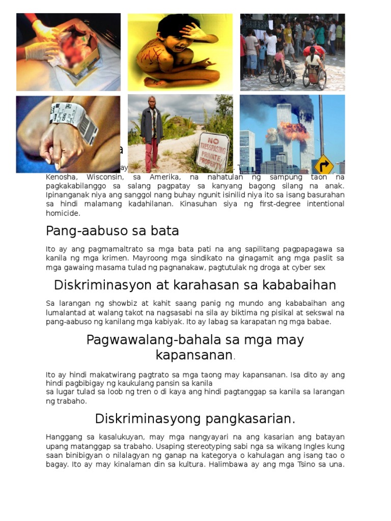 Pagpatay Sa Sanggol Pdf