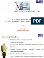 Creativity and Entrepreneurial Plan: Unit 2 Slides by Supreet Juneja Wahee