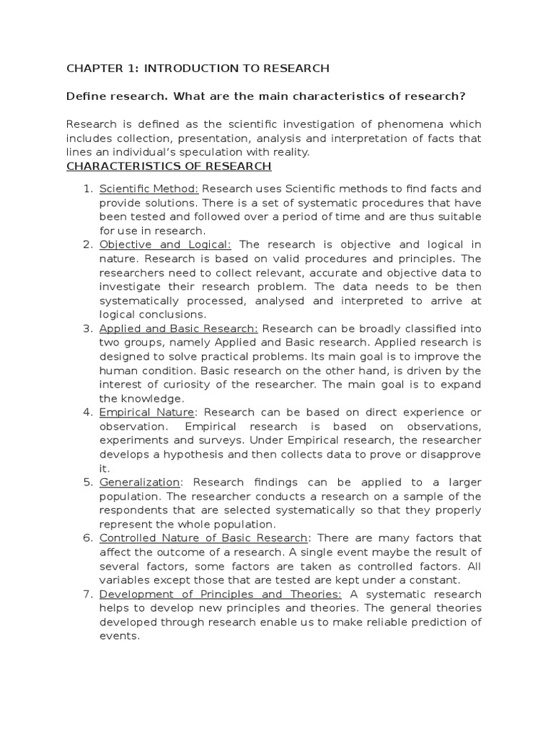 Introduction to Business Research Methods | PDF | Quantitative Research ...