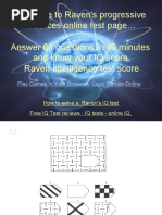 Documents - MX - Ravens Advanced Progressive Matrices Test With Answers ...