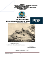 Referat Istoria Arhitecturii Romania