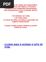 Curso de Fotografia Ponta a Ponta Funciona