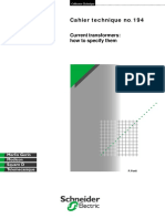 Current Transformers How To Specify Them PDF