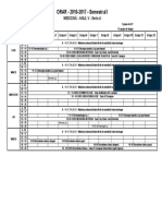 ORAR - 2016-2017 - Semestrul I: Medicină - Anul V - Seria A