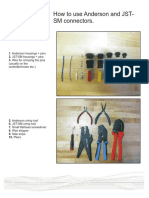 How To Use Anderson and JSTSM Connectors