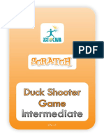 Scratch Intermediate - Duck Shooter Game