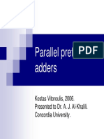 Parallel prefix adders presentation.pdf