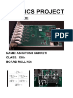 Physics Project CBSE CLASS XII LOGIC GATES 2017 