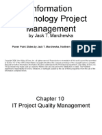 Information Technology Project Management: by Jack T. Marchewka