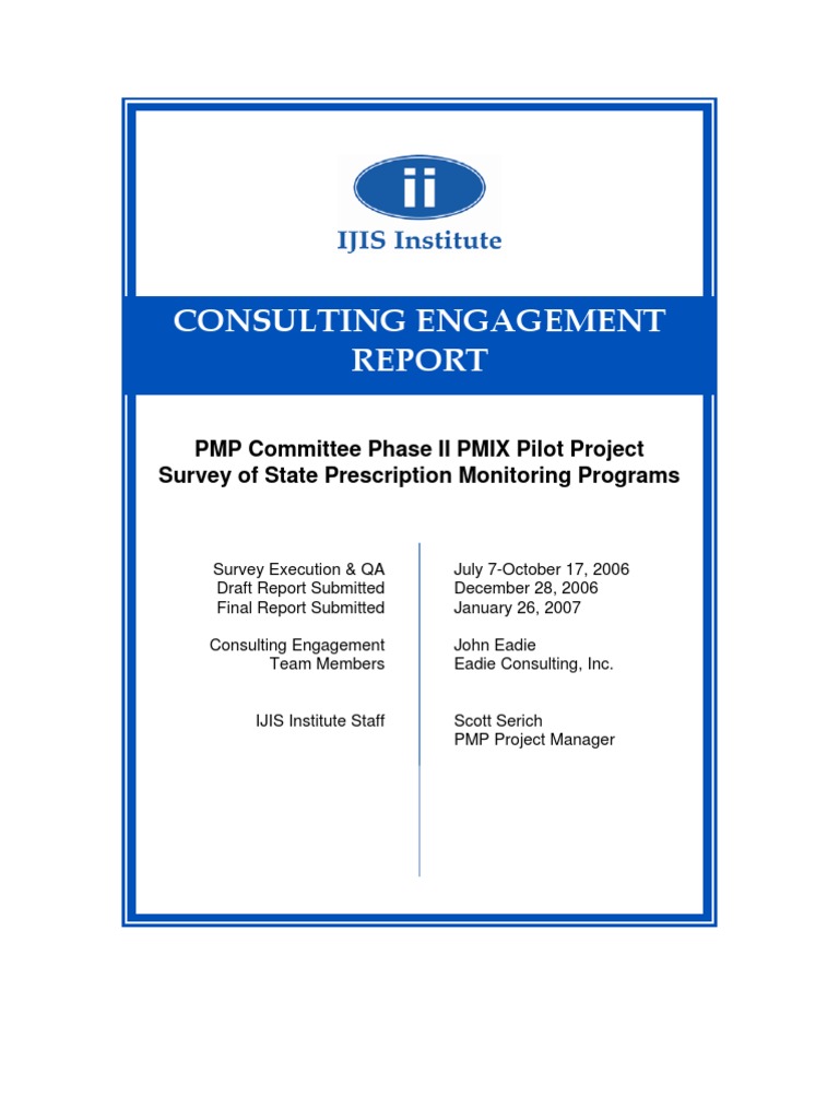 00566-Ijis Pmix Survey20070204 | PDF | Clinical Trial | Pharmacy