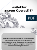 Arsitektur Sistem Operasi