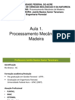 Aula 1 - Introdução Ao Processamento Mecanico Da Madeira