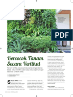 Berocok Tanam Taman Vertikal