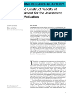 4 - 2016 - Schiefele & Schaffner - New Instrument Reading Motivation Questionnaire