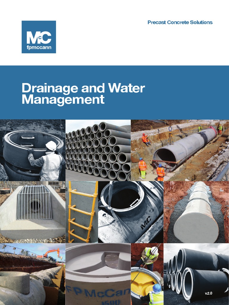 FP McCann Precast Concrete Drainage Brochure-Low-Res | PDF | Pipe ...