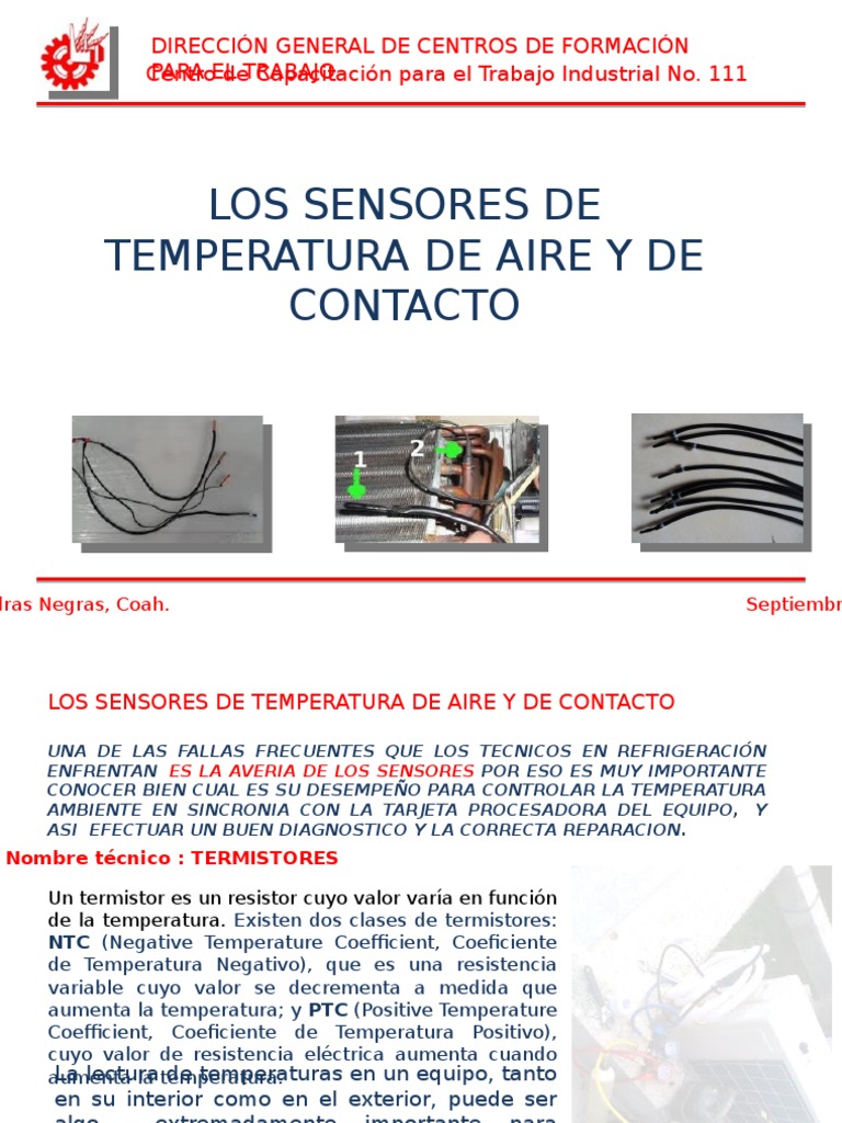Sensores de Temperatura Minisplit | PDF | Resistor | Sensor