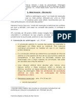 Guiao de Apresentação Arbitragem Vol e Pericia Vinculante