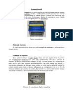 Proiect Chimie - Acumulatorii